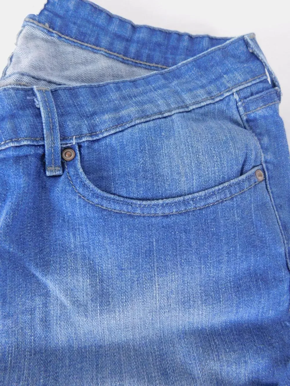Levi's Bold Curve Boot Jeans Womens 16W Blue Medium Wash Bootcut Stretch Denim